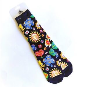 Disneyland Theme Parks It’s A Small World Socks